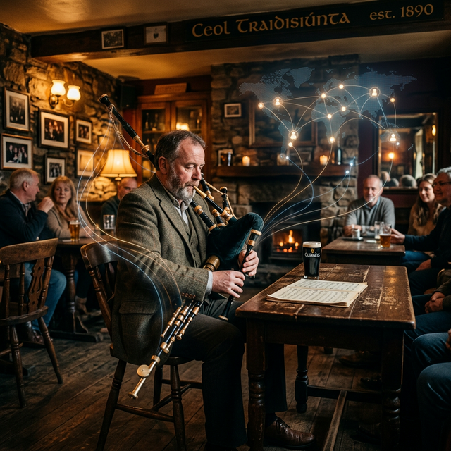 Irish traditional music is a genuinely global practitioner community — but the market that connects its participants barely exists.