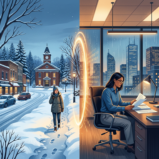 Two worlds, one justice system — but the matching infrastructure between them doesn't exist yet.